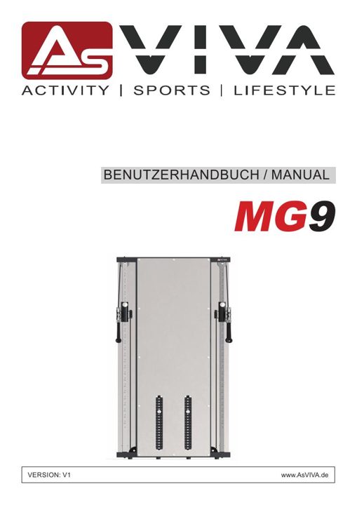 Cable Pulley Station & Home Gym MG9 Dual