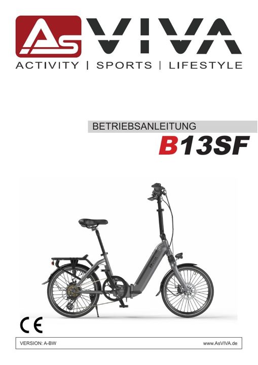 E-Bike Folding Bike B13