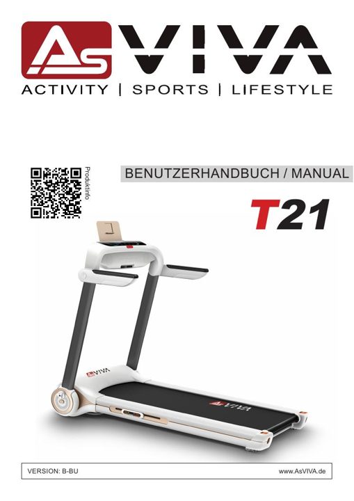 Walk & Run Treadmill T211 – Floor Model