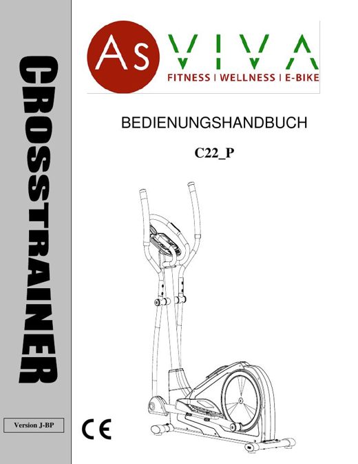 Crosstrainer C22 Bedienungsanleitung