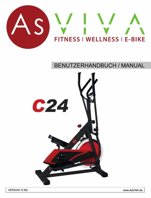 Crosstrainer C24 Bedienungsanleitung