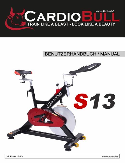 Indoor Cycle S13 Bedienungsanleitung