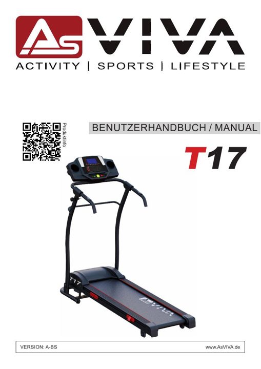 Laufband T17 Bedienungsanleitung