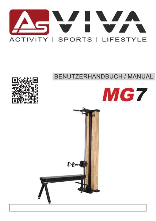 Home Gym & Cable Station MG7 Bedienungsanleitung