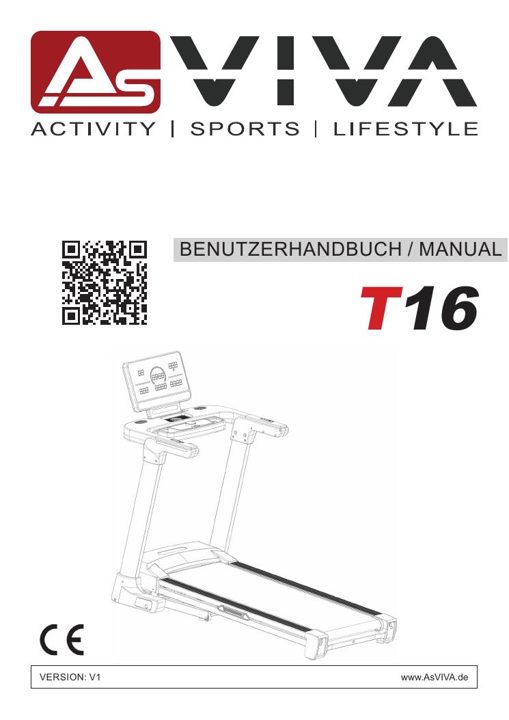 Treadmill Smart Run T16 Bedienungsanleitung