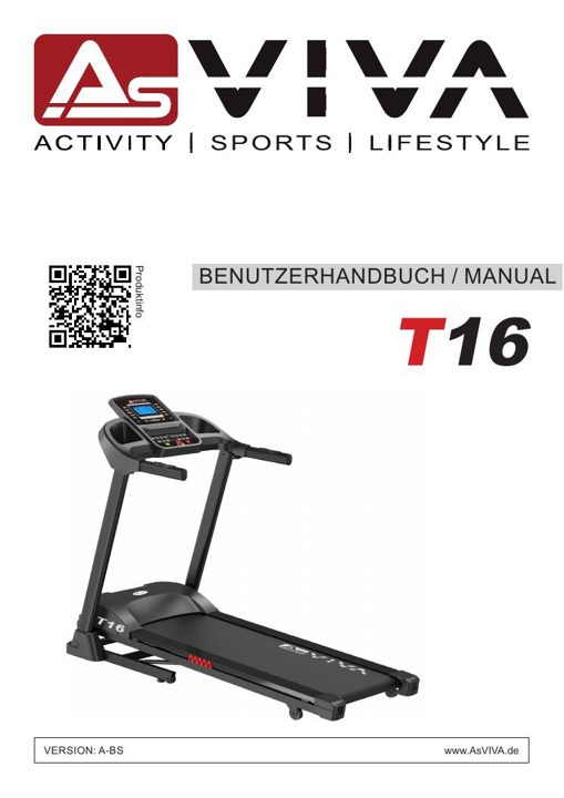 Treadmill Smart Run T16 Bedienungsanleitung