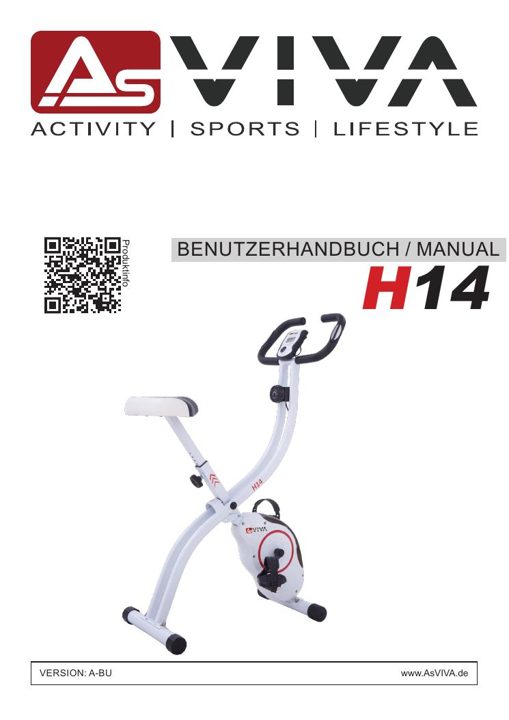 X-Bike Comfort H14 - Display model Bedienungsanleitung
