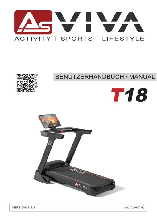 Smart T18 Pro Treadmill Bedienungsanleitung