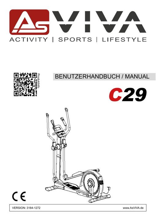 Cross Trainer C29 Pro Bedienungsanleitung
