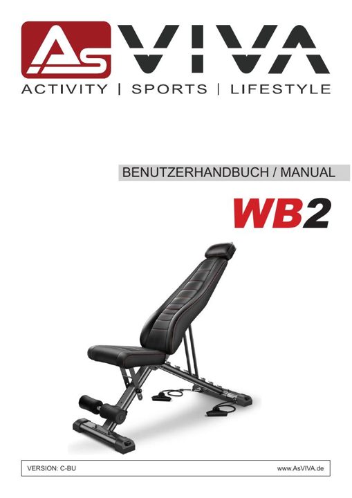 Weight Bench & Decline Bench Home Gym WB2 Bedienungsanleitung
