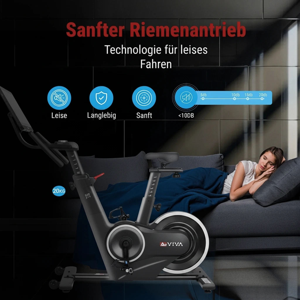 AsVIVA S20 – sanfter, leiser Riemenantrieb