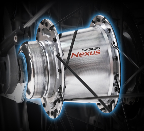 7-speed Shimano Nexus hub gear
