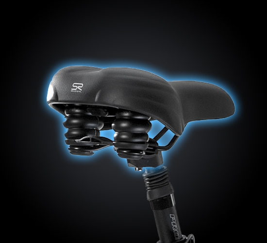 Padded Selle Royal comfort gel saddle