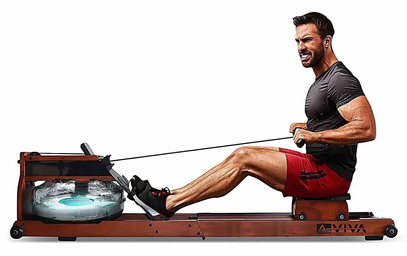 AsVIVA RA18 Pro water rowing machine – features at a glance