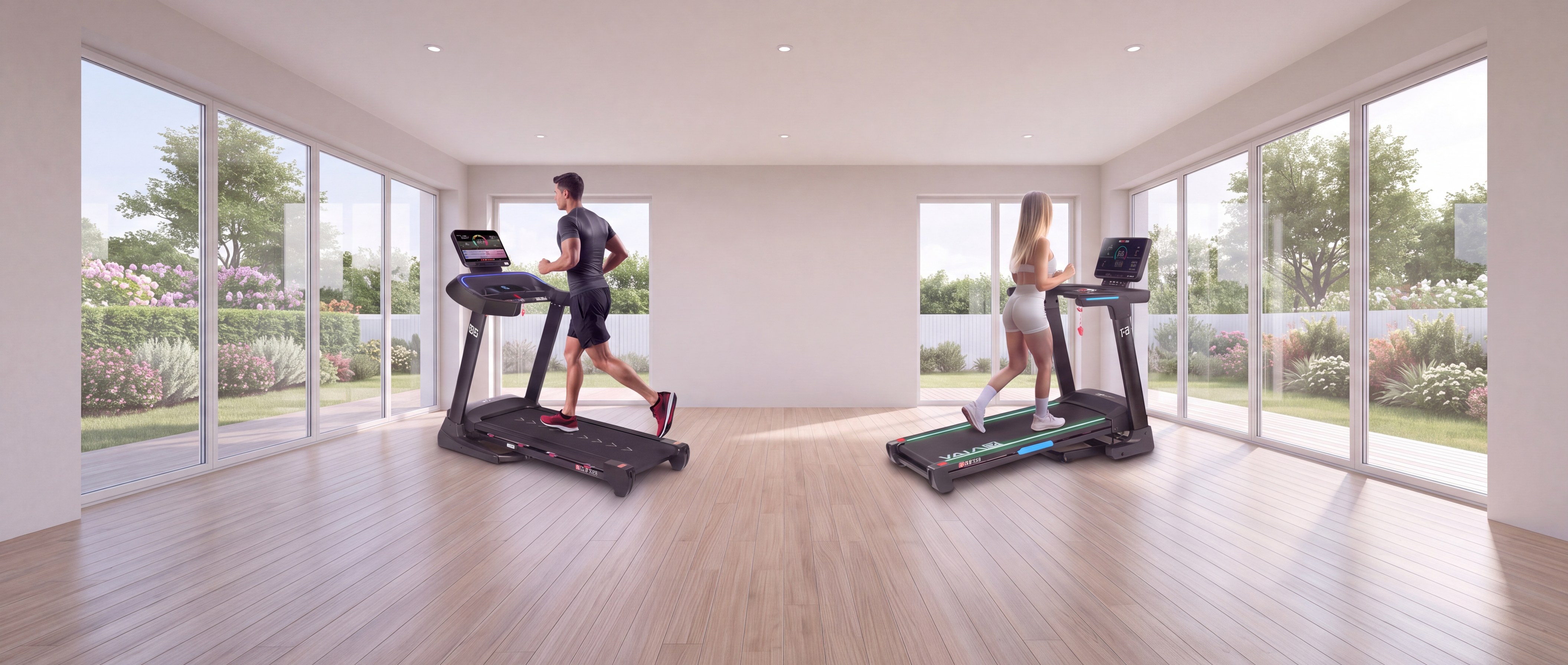 Treadmill T20 Cardio Pro Runner and T16 Smart Run compared