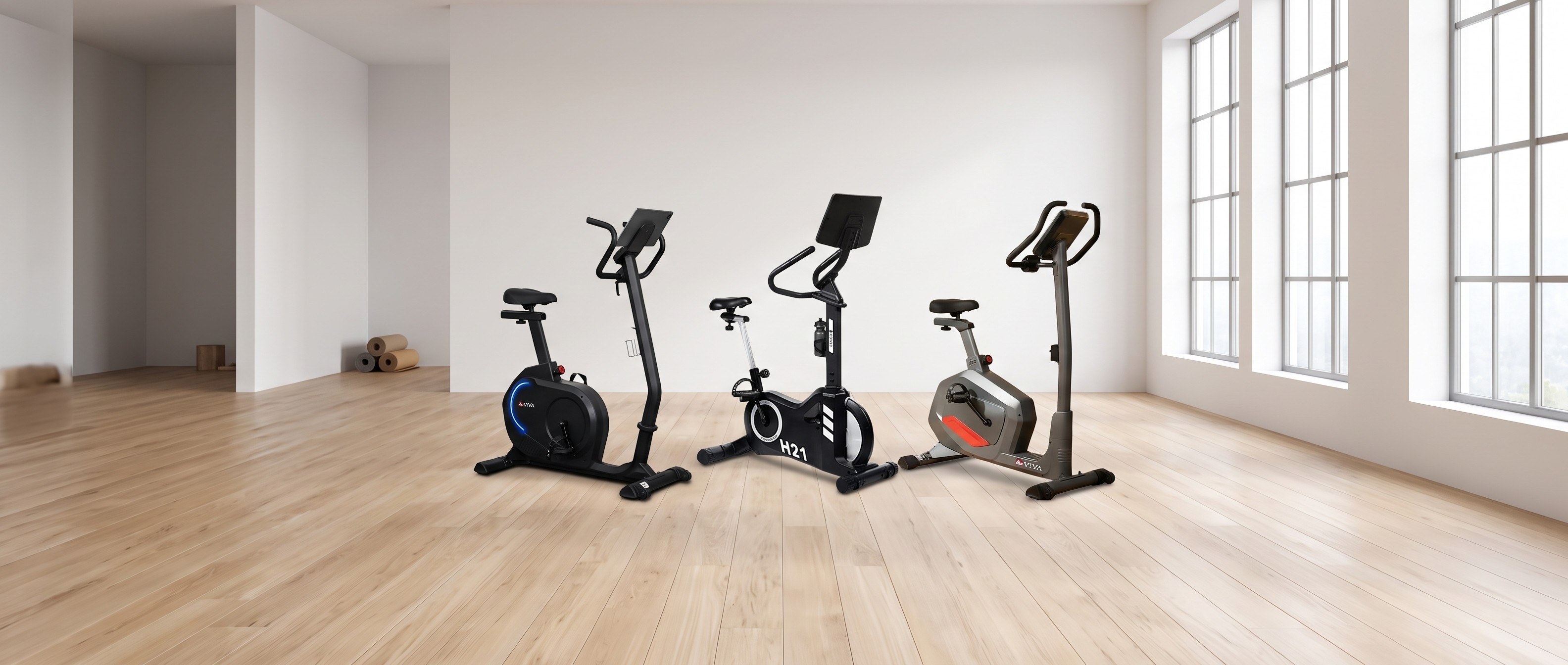 Ergometers H12, H21 and H22 compared