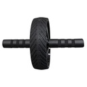 Product view of the AsVIVA Ab Roller Fit AW1 with treaded wheel and padded handles