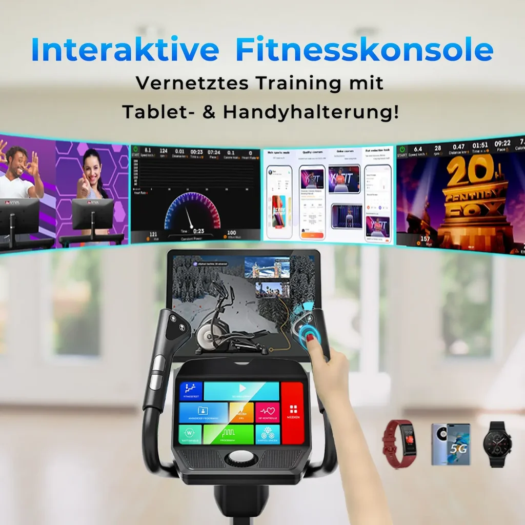 Crosstrainer Smart Stair Pro E50 – Ellipsentrainer Interaktiv