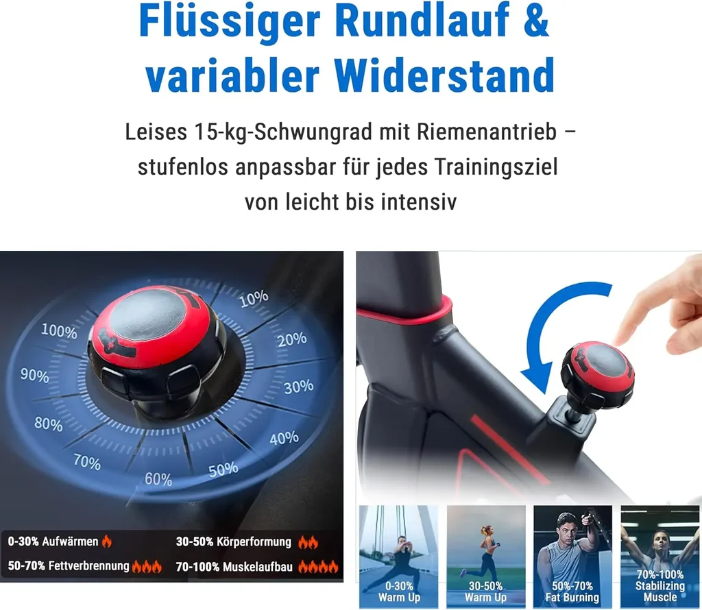 AsVIVA Indoor Cycle Dynamic S14 - NEW - Dimensions