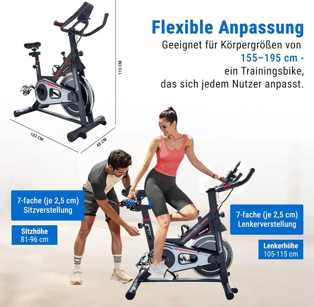 AsVIVA Indoor Cycle Dynamic S14 - NEW - Product view