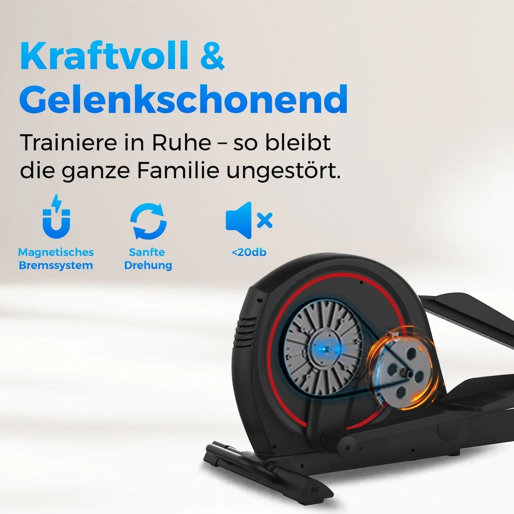 Crosstrainer C29 Pro – Ergometer Funktion Gelenkschonend