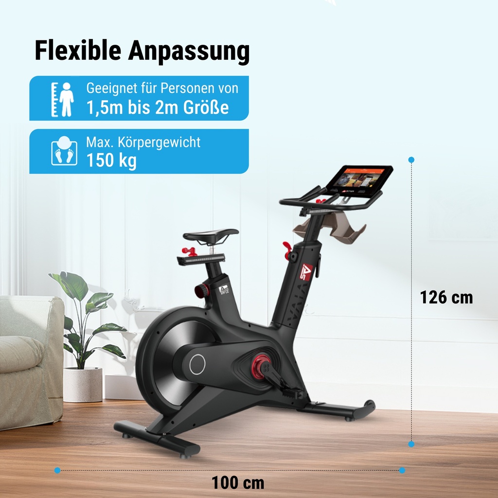 Speedbike Studio Pro S17 – Indoor Cycle lc Maße