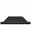 Side view of the partially rolled-up AsVIVA floor protection mat UM2 showing the flat material thickness