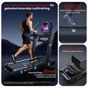 Joint-friendly cushioning system of the AsVIVA T30 Pro Max Climb Marathon treadmill for comfortable running