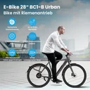AsVIVA E-Bike BC1B – 28" Urban City Bike