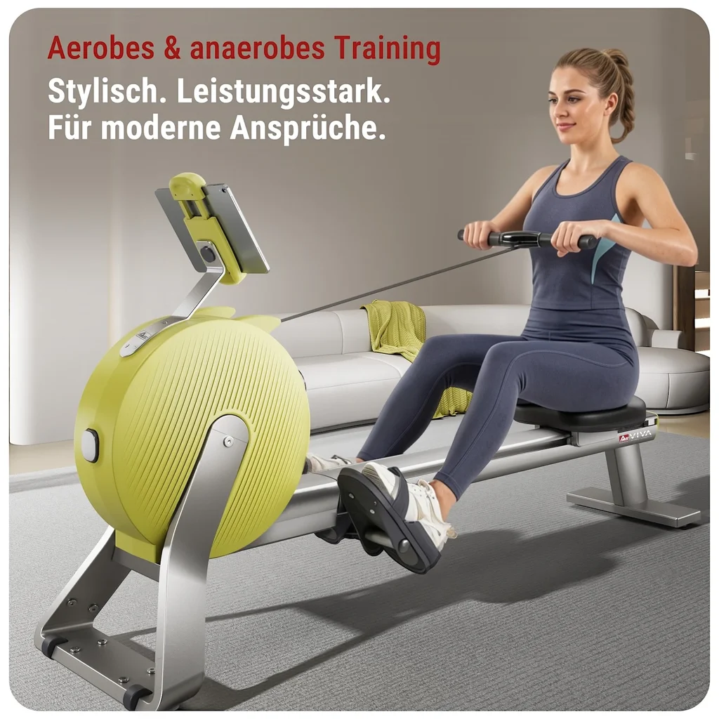 AsVIVA Rowing Machine PowerGen RA20 - Workout View
