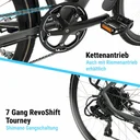 AsVIVA Urban City E-Bike BC1C – 28-inch – Chain Drive