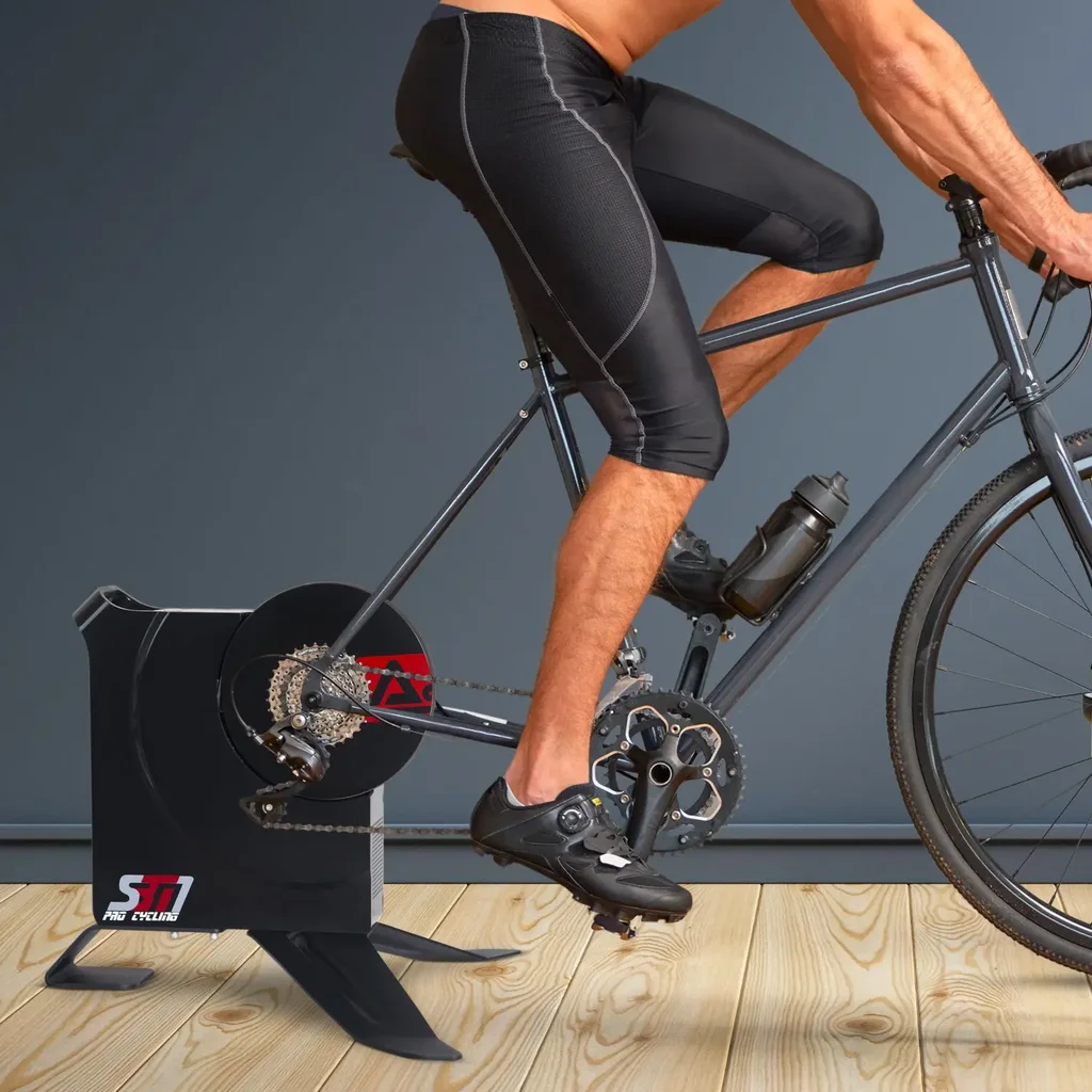 Rollentrainer Smart SBT1 – Fahrrad Heimtrainer Zahnrad