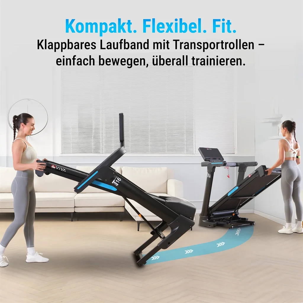 Laufband Smart Run T16 – Bluetooth Cardio Take