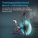 AsVIVA Air Bike Semi-Pro Exercise Bike F1 – Air Resistance (3)