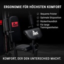 AsVIVA MG5 Pro – ergonomic padding and seating position