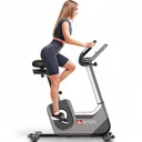 Overall view of the AsVIVA ergometer H25 Studio Pro as an exercise bike for home cardio training