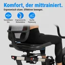 AsVIVA 2-in-1 Recumbent Ergometer with Arm Trainer R7 – View 3