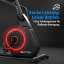 AsVIVA 2-in-1 Recumbent Ergometer with Arm Trainer R7 – Flywheel