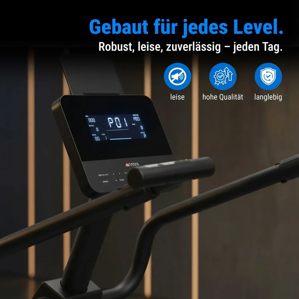 AsVIVA 2-in-1 Recumbent Ergometer with Arm Trainer R7 – View 7