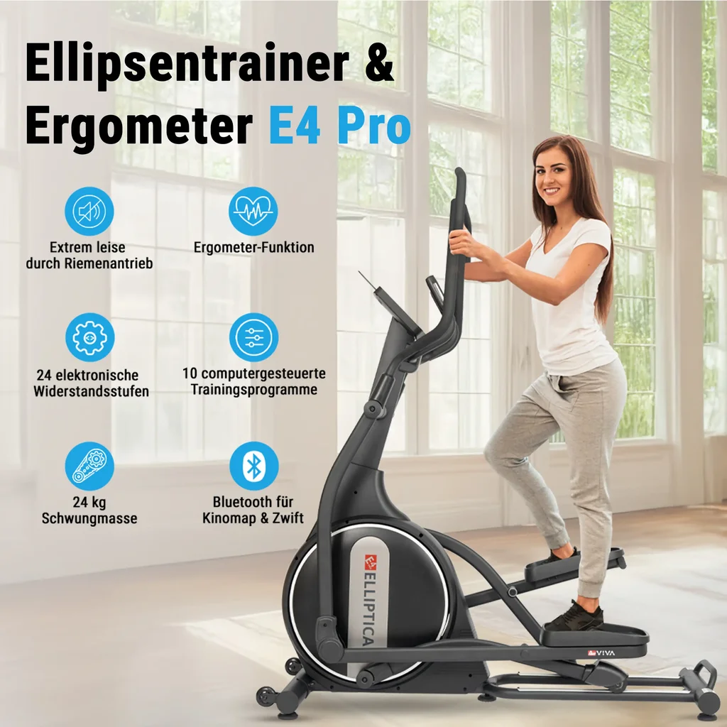 AsVIVA Crosstrainer Smart E4 Pro