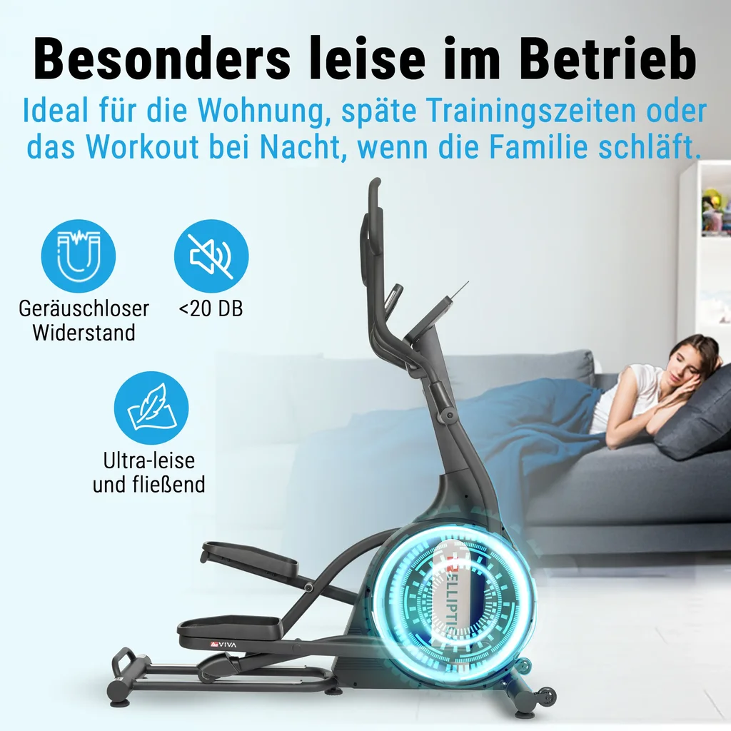 AsVIVA Cross Trainer Smart E4 Pro – View 2