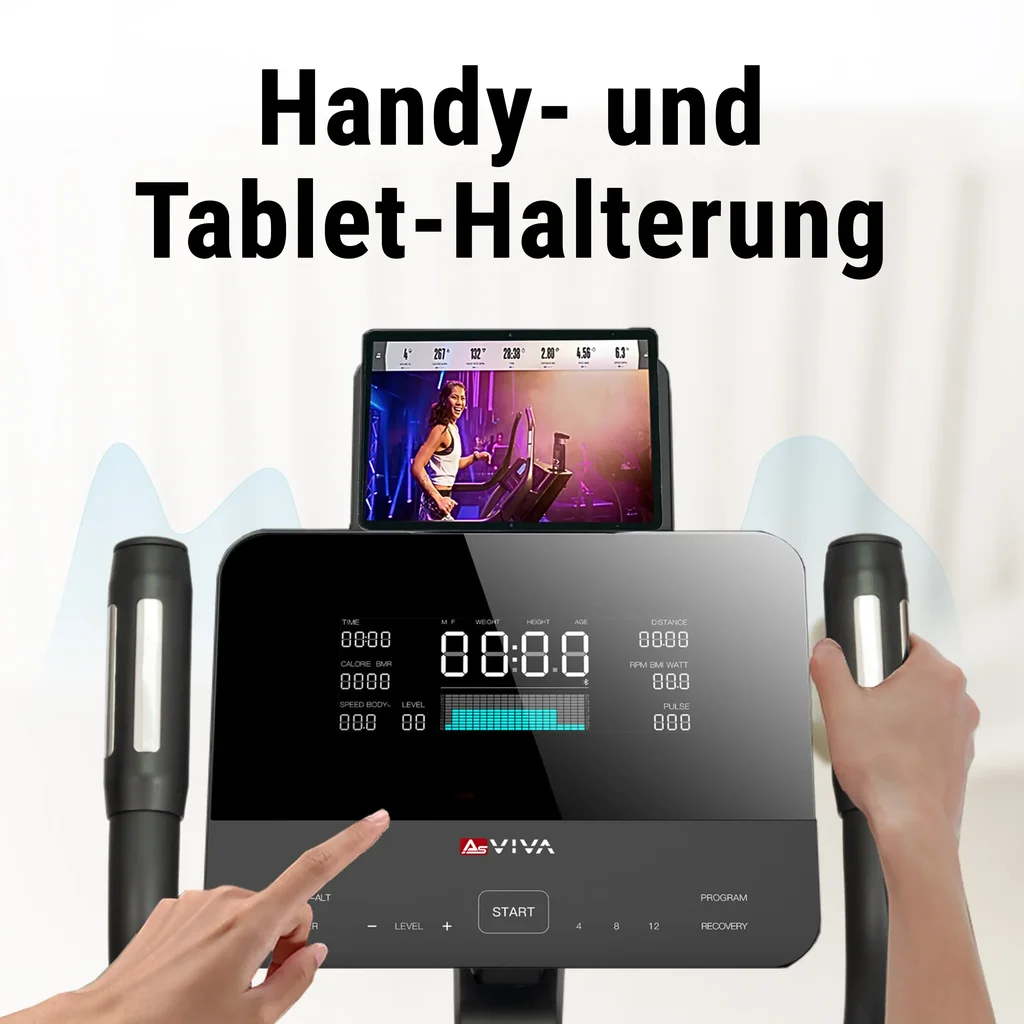 AsVIVA Cross Trainer Smart E4 Pro – Mount