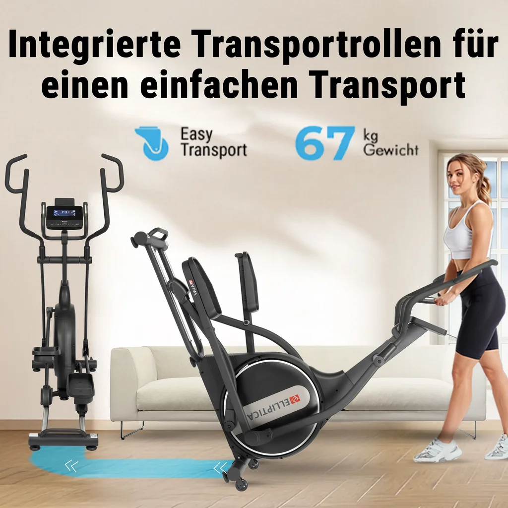 AsVIVA Cross Trainer Smart E4 Pro – View 9