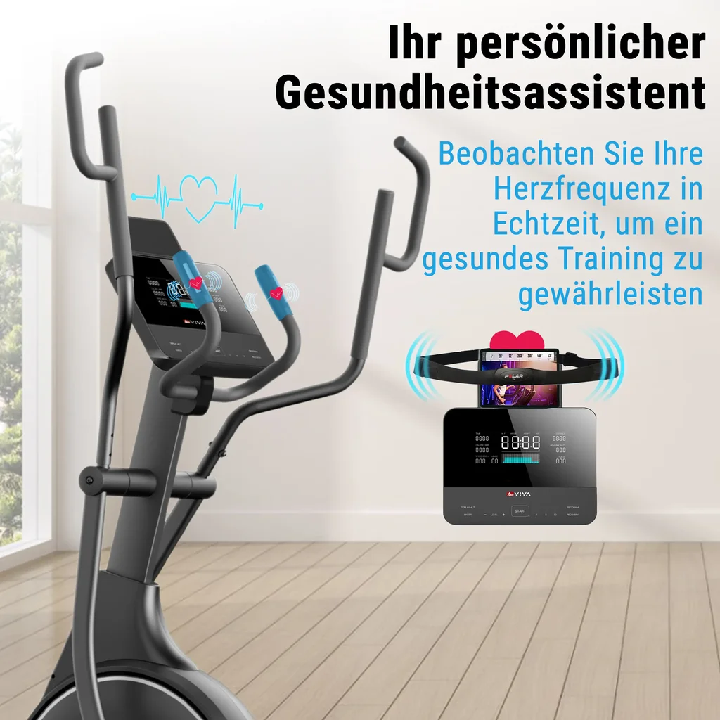 AsVIVA Cross Trainer Smart E4 Pro – View 10