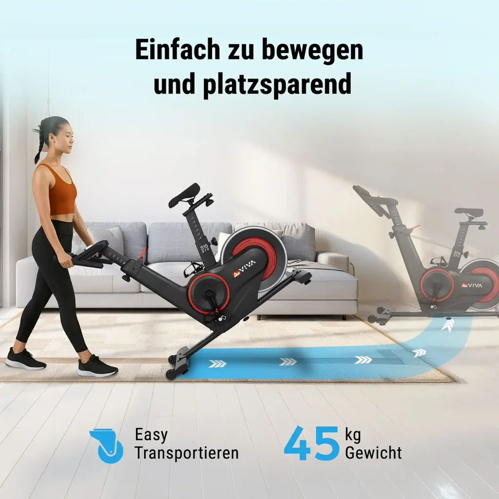 Speedbike Performance S15 – Indoor Cycle Transportrollen