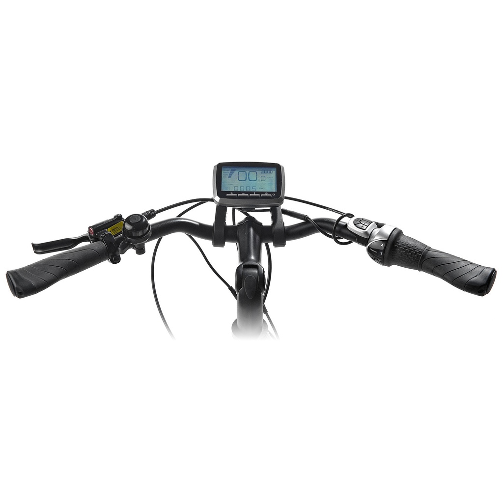 AsVIVA City E-Bike Stadtfalter B14 – Gray/White – View 15