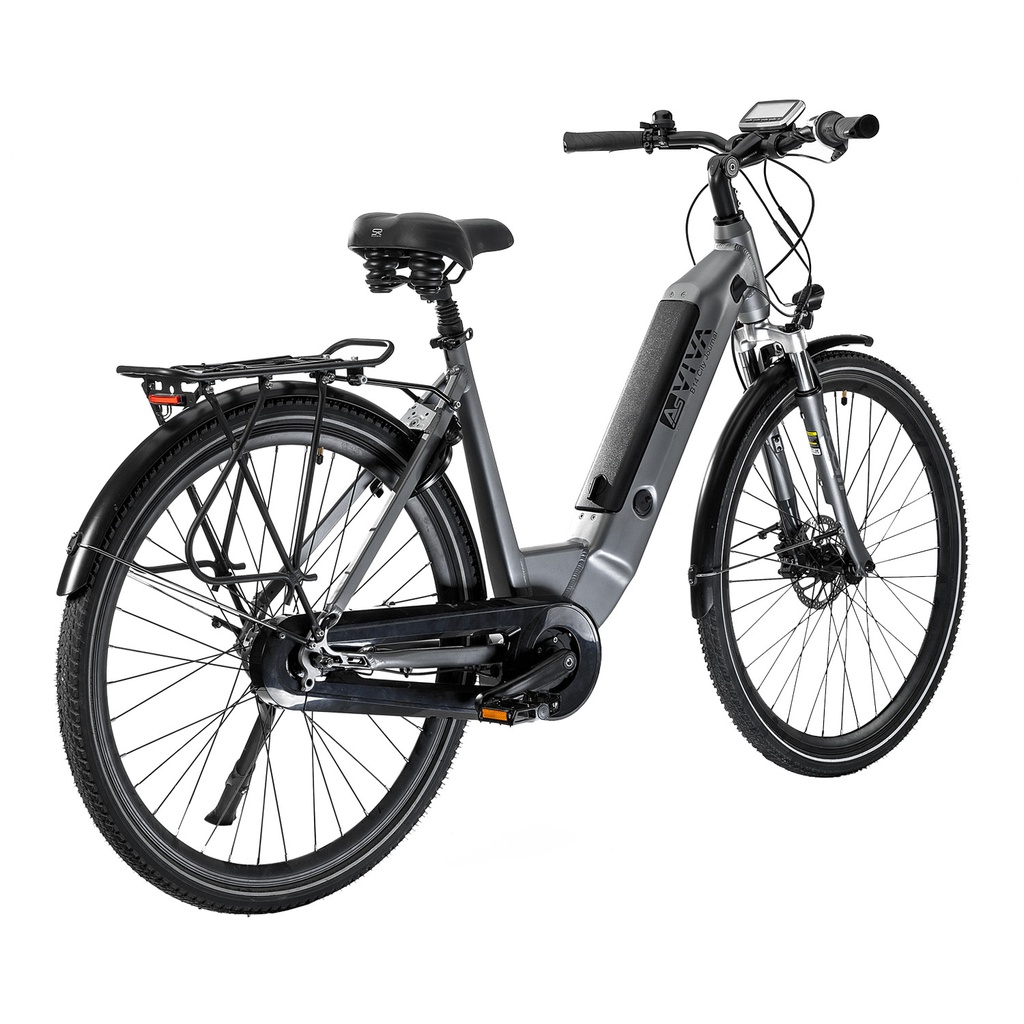 AsVIVA B14 Stadtfalter 28 Zoll City E-Bike in Weiß – Ausstattung im Überblick