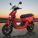 [EM1_RED] electric motor scooter AsVIVA EM1 red - product view
