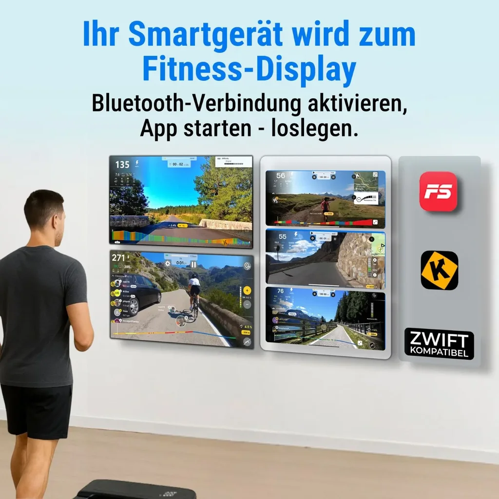 Walking Pad & Laufband Smart T25 – Entertainment