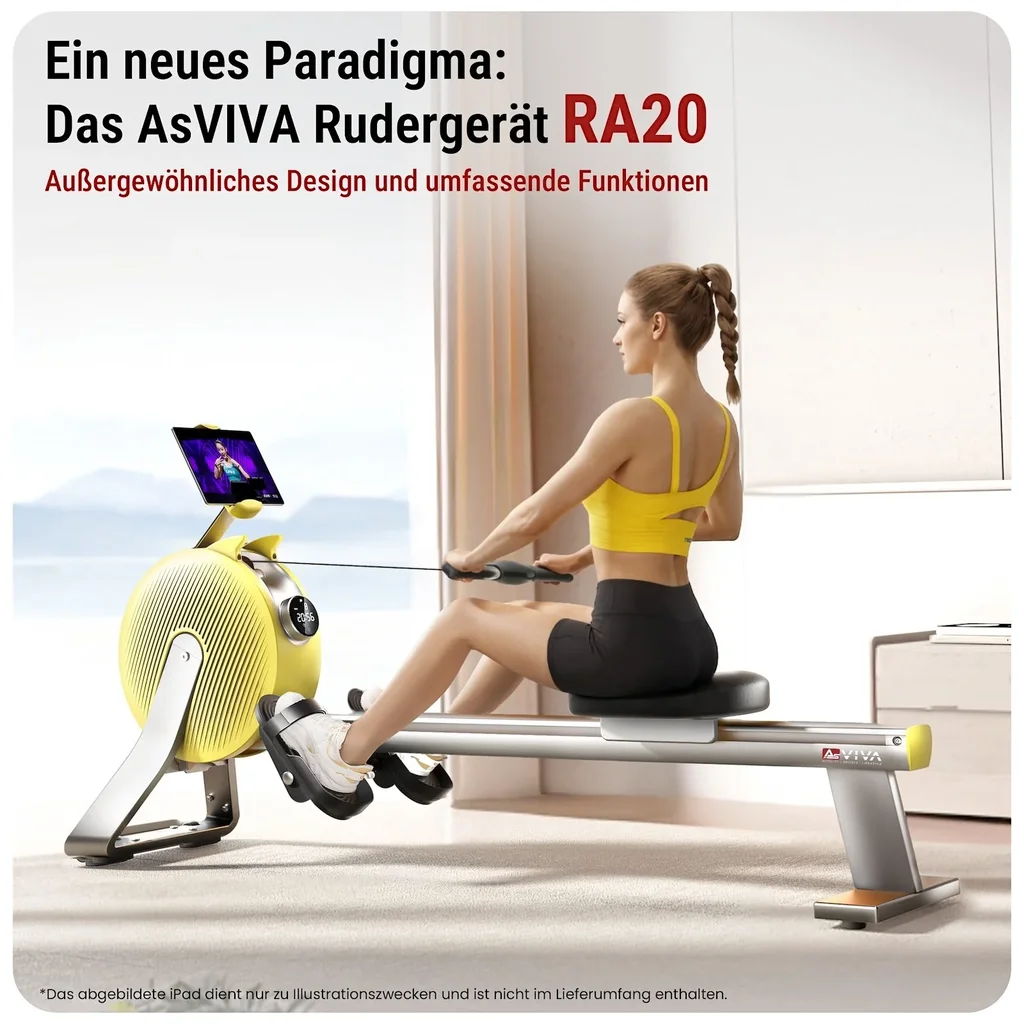Rudergerät PowerGen RA20 – Magnetic Rower